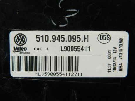 Stop stanga caroserie VW Golf Sportsvan 2014-In prezent Cod: 510945095H