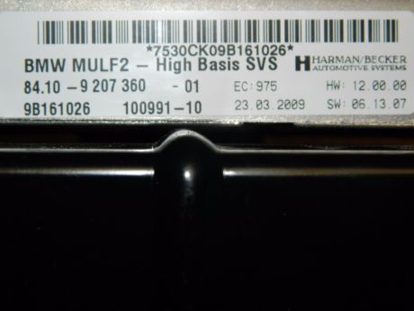 Modul bluetooth BMW Seria 5 E60/E61 2005-2010 84.10-9207360-01