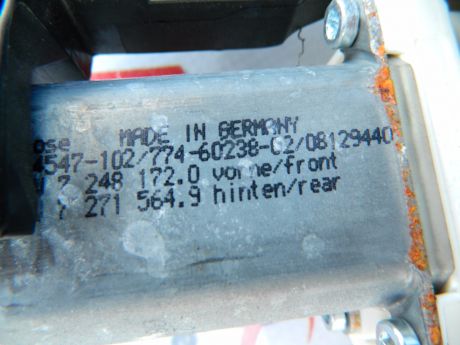 Motoras macara usa dreapta spate BMW Seria 5 F11 2011-2016 Touring 314547-102