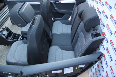 Interior full electric textil + alcantara VW Passat B7 2010-2014 Alltrack