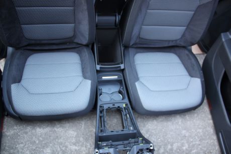 Interior full electric textil + alcantara VW Passat B7 2010-2014 Alltrack