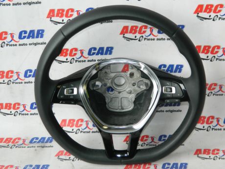 Volan piele cu comenzi VW Golf 7 2014-2020 Cod: 5G0419091DJ