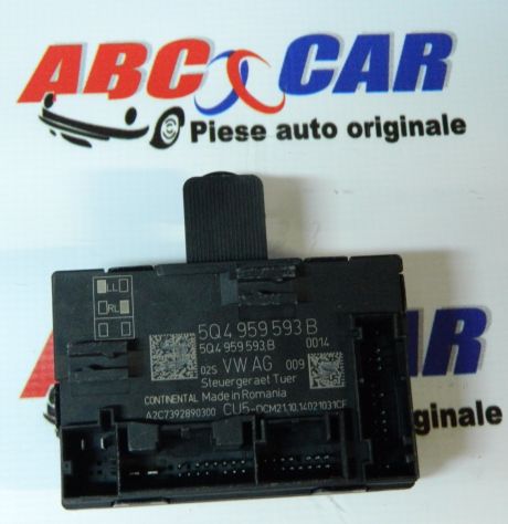Modul control usa stanga fata Seat Leon 5F1 2012-2020 5Q4959593B