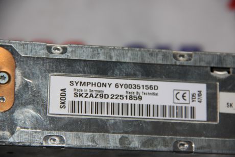 Radio CD Skoda Octavia 1 (1U2) 1996-2010 6Y0035156D