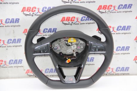 Volan din piele Seat Leon 5F1 FR 2012-2020 5F0419091S