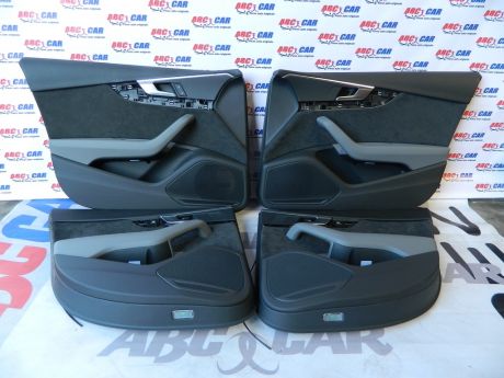 Set tapiterii usi piele alcantara Audi A4 B9 8W 2015 Limuzina