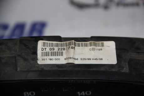 Ceas bord Opel Astra G 1999-2005 1.6 16V Benzina DT09228746