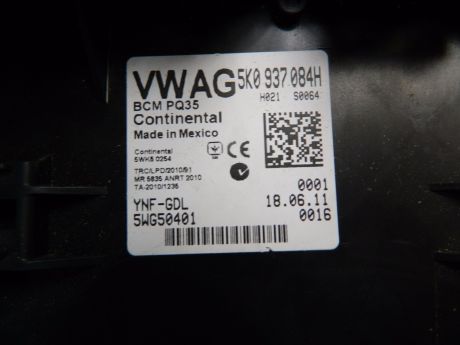 Modul confort VW Sharan (7N) 2010-2020 5K0937084H