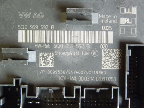 Modul usa dreapta fata Audi A3 8V 2012-2020 5Q0959592B