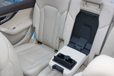 Interior din piele crem full electric cu memorii (7 locuri) Audi Q7 4M 2016-prezent