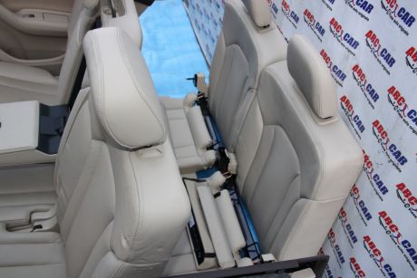 Interior din piele crem full electric cu memorii (7 locuri) Audi Q7 4M 2016-prezent