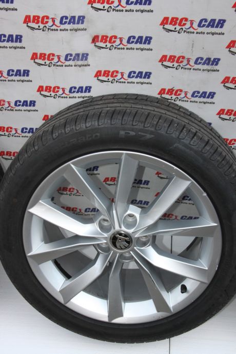 Set jante aliaj R18 Skoda Superb 3 (3V3) 2015-prezent 3V0601025J