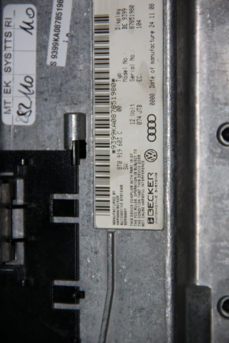 Display bord Audi A5 8T 2008-2015 8T0919603C