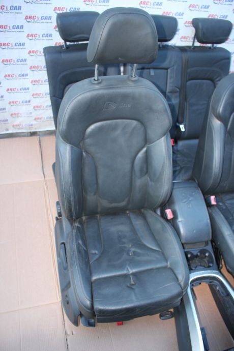 Interior din piele neagra Audi A4 B8 8K avant 2008-2015