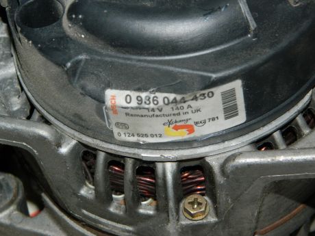 Alternator Opel Vectra C 2002-2008 3.2 Benzina 14V 140 Amp 0986044430