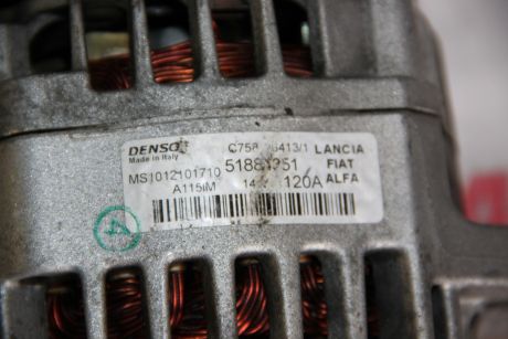 Alternator Fiat 500L 2012-202014V 120A MS1012101710