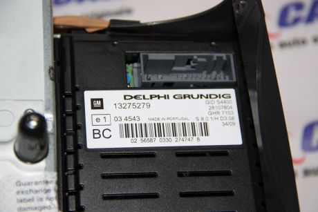 CD-Player + Display bord Opel Corsa D 2006-2014 13275279
