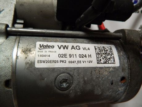 Electromotor VW Sharan (7N) 2.0 TDI 2010-2020 02E911024H