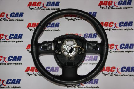 Volan piele cu comenzi si padele Audi A5 8T 2008-2015  8R0419091G