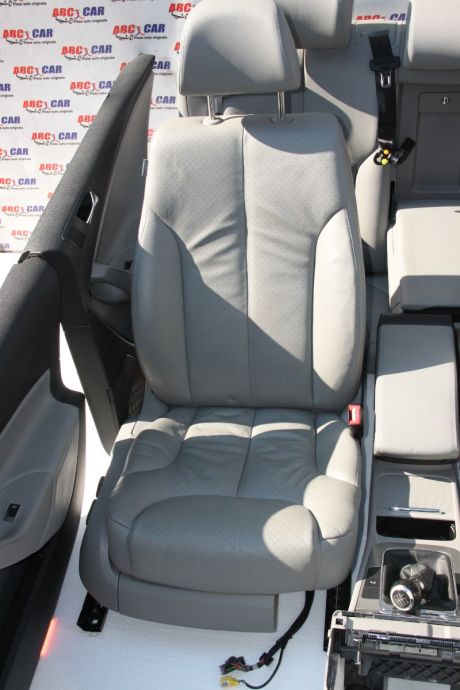Interior din piele crem full electric cu memorie si incalzire in scaune VW Passat B6 2005-2010