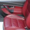 Interior visiniu din piele VW Eos (1F) 2006-2015