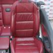 Interior visiniu din piele VW Eos (1F) 2006-2015