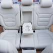 Interior complet din piele alba full electric cu memorie VW Touareg (7P) 2010-2018