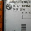 Modul airbag BMW Seria 5 E34 1987-1996 6577-8369828