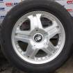 Set jante aluminiu BORBET cu anvelope de vara 255/55 R18 VW Touareg (7L) 2003-2010