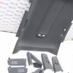 Kit plafon negru cu ornamente negre Audi A6 4G C7 sedan 2012-2018