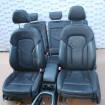 Interior din piele neagra Audi A4 B8 8K avant 2008-2015
