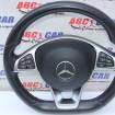 Volan din piele cu comenzi Mercedes C-Class W205 2014-prezent A0004603303