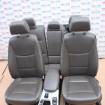 Interior din piele gri BMW X3 2011-2017