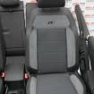Interior din piele si textil VW T-Roc (A11) R-Line 2017-prezent
